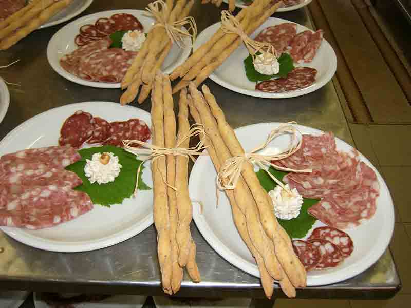 Typical Piedmontese products of Baldaiassa production